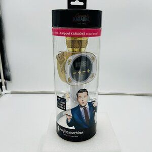 The Singing Machine Wireless Bluetooth Microphone Carpool Karaoke Machine